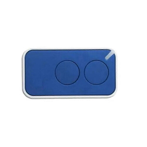 Telecomando universale per garage NICE compatibile, 433,92 MHz, 2 canali, codice rolling code.