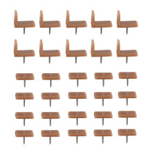 Plastic Drawer Glides and Slides Drawer Stoppers, Tack-In Drawer Tack Glide Plastic for Repairing Dressers, 30 Pcs