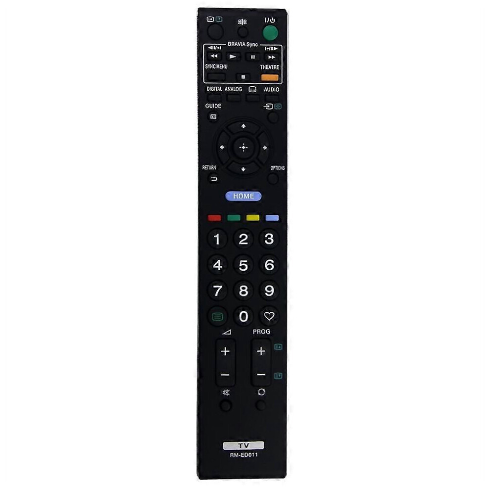 Rm-Ed011 Remote Control Replacement Compatible Sony Tv Smart Lcd Led Hd Rm-Ed009 Ed012 Ed011 Ed013 Ed014 9409192982766
