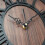 Retro Wooden Gear Wall Clock, 31cm, Black 3