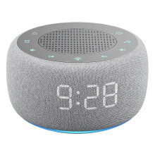 White Noise Machine Bluetooth Speaker 18 Non Looping Sounds Memory Function Sleep Sounds Machine compatible Baby Kids Adult