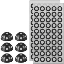Set di 6 marcatori multi-angolo, scanner 3D a 6 lati con 100 punti, scanner a punti da 6 mm con piattaforma