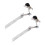 2 stuks snaredraad, half ontwerp, vervangende snaredraad voor snaredrum, snaredrumdraden, snaredrumaccessoires 1