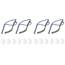 Confezione da 4 cinturini per copricapo Air Fit P10, ricambi per copricapo CPAP compatibili con maschera