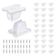30 τεμάχια ταινία LED, κλιπ στήριξης, κλιπ φωτισμού σχοινι