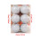 Christmas Ball Set White 5cm 12pcs 3
