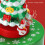 Mini Christmas Tree Toy Set with Rotating Snowman Music Box 7