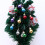 12 st julgransprydnader för skägg, plast, 5 cm 2