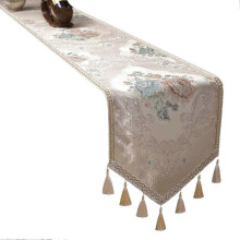 Vintage Jacquard Κέντημα Τραπεζιού 110 ίντσες μακρύς διπλής στρώσ