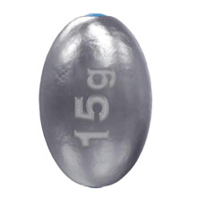 Colgante de plomo hueco de 15 g, no daña la línea, accesorios de pesca, contrapeso, juego de plomo y