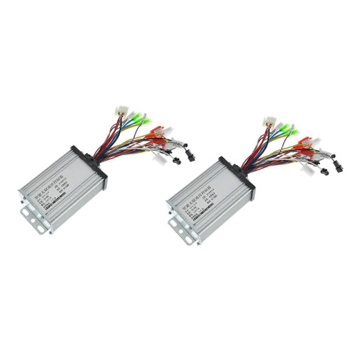 2X 36V 350W Ελεγκτής χωρίς ψήκτρες για ηλεκτρικό ποδήλατο, 6 σ