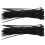 Cable Ties Cable / Zip Ties Colour:Black Size:140 mm x 2.5 mm 100Pcs 1