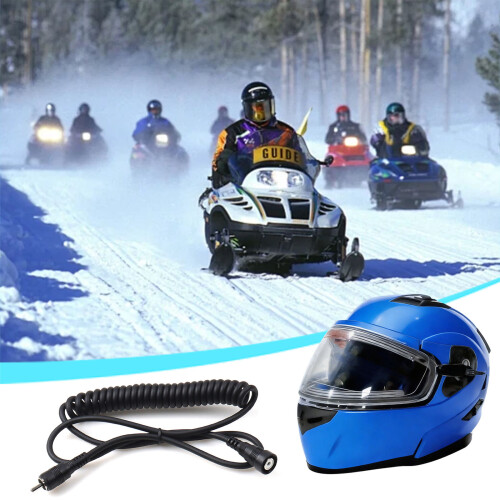 Multiple Layer Heated Face Cover Wiring Kit For Snowmobile And 1
