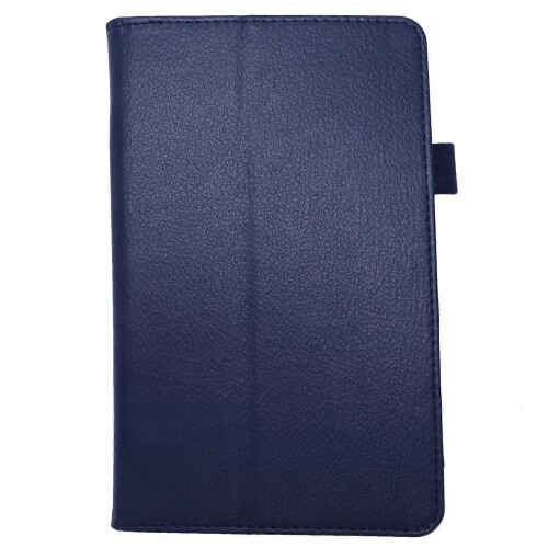 Για το Amazon Kindle Fire HD 7 2015 Tablet, Δερμάτινη θήκη PU (Σκούρο μπλε)