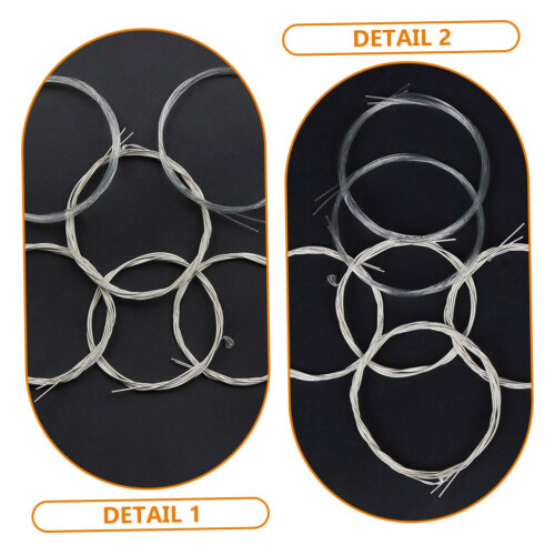 Oud Replacement Strings Set, Plated Wound for Warm Balanced Tone and Stable Tension Control 1