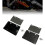 Aluminum Alloy Construction Motorcycle License Plate-Black 3