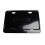 Aluminum Alloy Construction Motorcycle License Plate-Black 6