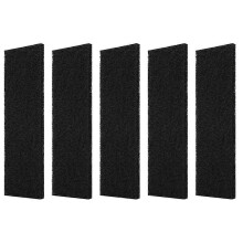 Filtri per ventilatori da soffitto compatibili con le pale, set da 5 filtri aria con carbone attivo,