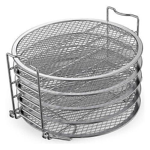 Supporto per essiccatore in acciaio inox, accessori compatibili con pentola a pressione e friggitrice