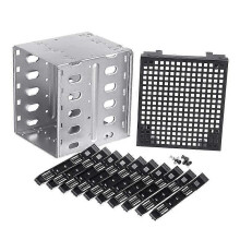 5,25 Zoll auf 5 x 3,5 Zoll SATA-HDD-Käfig, Festplattengehäuse, Festplatteneinschub, Ada