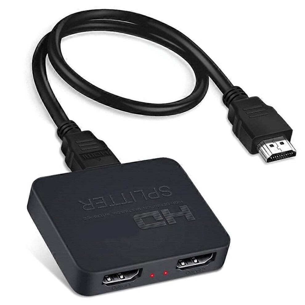 4K Uhd Hdmi-Compatible Splitter 2.0 1X2 Hd Splitter Hdcp 2.2 Hdr Splitter 4K Hd 2.0 Splitter For Dvd Ps4 Ps5 9409192031273
