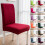 Huse elastice pentru scaune de masă, compatibile cu scaunele standard 4