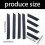 8PCS Universal Car Door Edge Protection Strips-Transparent 4
