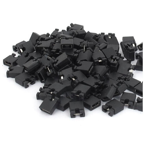 480 Pcs 2.54mm Standard PCB Shunts Short  Jumper Cap Connector 2