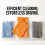 Thick Microfiber Waffle Weave Towel Cleaning Cloth-Gray 3