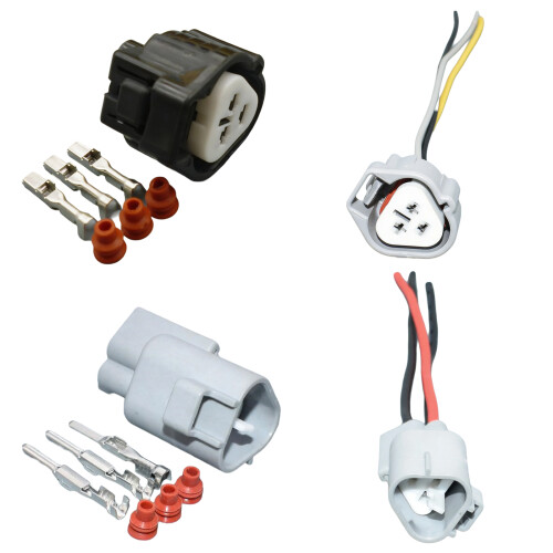 Replacement Fog Lamp Wiring-maleconnector without wire 1