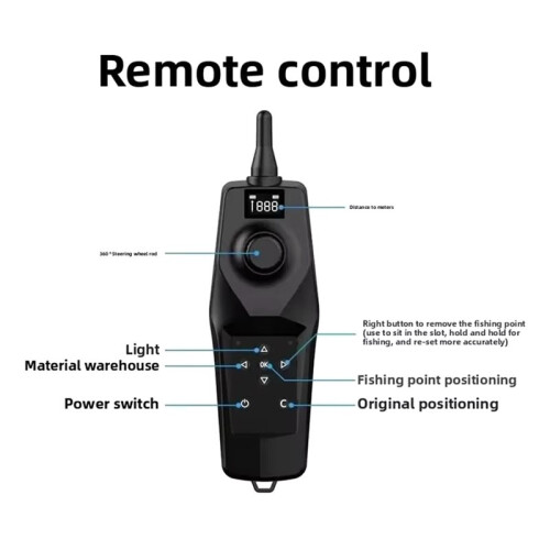 Remote Control Beidou Automatic Return Baiting Boats for D26 D26 Illuminated Version D26C Baiting Boats 1