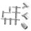 6pcs Drum Tuning Key Set for Marching Drums, Durable Percussion Tool with Comfortable Grip 2