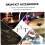 6pcs Drum Tuning Key Set for Marching Drums, Durable Percussion Tool with Comfortable Grip 4