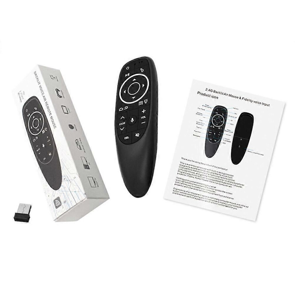 G10s Pro Remote Control For Android Tv Box Voice Remote Control 2.4G Wireless Mouse Gyroscope Ir Remote Led Backlight 9409192018687
