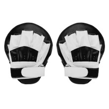 Boxhandschuhe aus Leder, Zieltrainings-Handpolster für Karate, Muay Thai Kicks, Sparring, Dojo