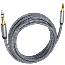 Premium 6.35Mm Male To 3.5Mm Male Auditory Connectors For-3m