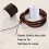 Stretchy String for Bracelets, 4 Rolls 1 mm Sturdy Elastic String Elastic Cord for Jewelry Making, Necklaces 2