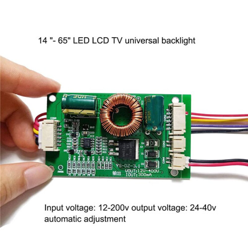2X 14 - 65 Polegadas LED LCD Backlight TV Universal Boost Conversores de Placa de Driver de Corrente Constante Adaptador de Reforço de Ponte Completa 2