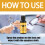 Easy to Use Glass Scratch Repair Formula Safe Suitable for 7
