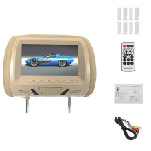 Monitor universale da 7 pollici per poggiatesta auto, schermo per intrattenimento sedili posteriori,