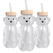 Κύπελλο Honey Bear Straw για μωρά, Κύπελλο HoneyBear 8 ουγγιών με καπάκι