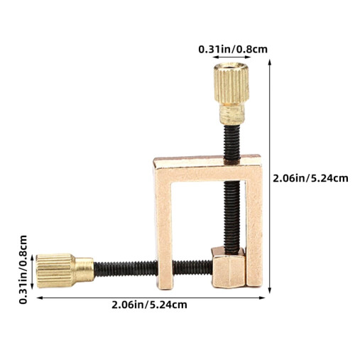 Violin  Clamp with Scratch Protection Design, Durable Edge Protector and Easy Installation 1