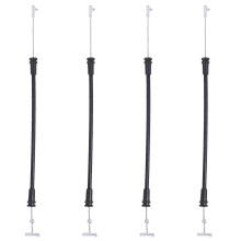 4X compatibel met Smart Car, compatibel met vier (454) kabels voor de buitendeurhendels aan de voorzijde.