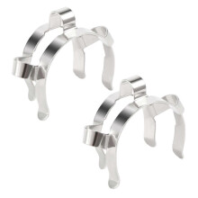2 kpl 24# Clip Keck -kiinnike 24/29 24/40 lasihiomaliitokselle