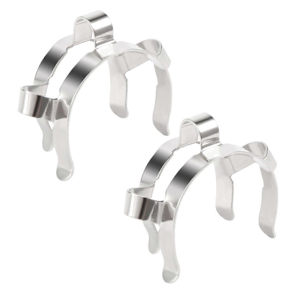 2Pcs 24# Clip Keck Clamp For 24/29 24/40 Glass Ground Joint 9409192008701