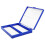 Royal Blue Plastic Rectangle Hold 100 Microslide Slide Microscope Box 1