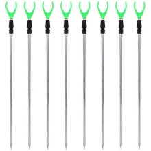 8PCS Adjustable Metal Fishing Rod Holder Fixed Frame Fishing Rod Bracket Fishing Supplies