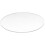 Transparent 3mm thick Mirror Acrylic round Disc Diameter:85mm 1