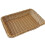 Storage Basket Handmade Rectangular Rattan Organization Wicker Bread Holder Fruit Vegetable Snack Food Container M 1