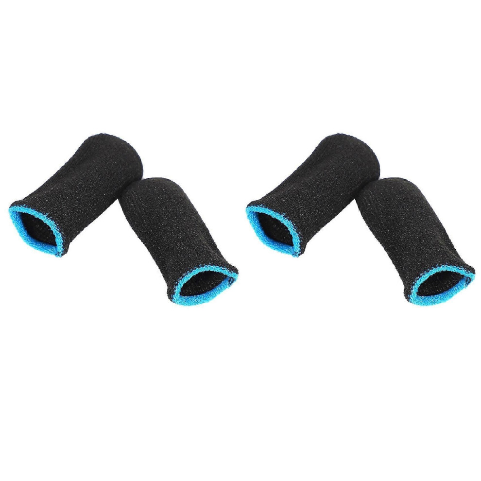 18-Pin Carbon Fiber Finger Sleeves For Pubg Mobile Games Contact Screen Finger Sleeves(24 Pcs) 9409192029638